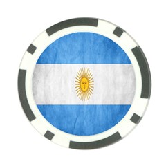 Argentina Texture Background Poker Chip Card Guard (10 Pack) by Simbadda