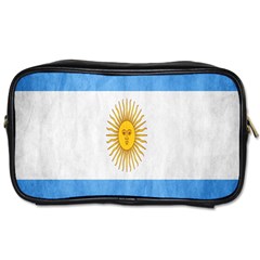 Argentina Texture Background Toiletries Bags by Simbadda