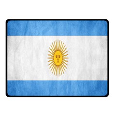 Argentina Texture Background Fleece Blanket (small) by Simbadda