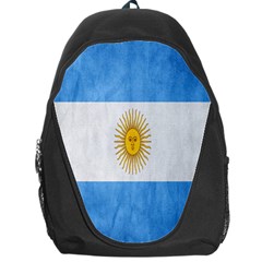 Argentina Texture Background Backpack Bag by Simbadda