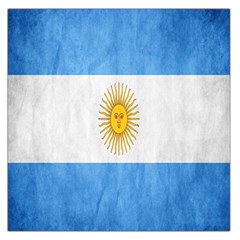 Argentina Texture Background Large Satin Scarf (square) by Simbadda