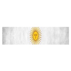 Argentina Texture Background Satin Scarf (oblong) by Simbadda