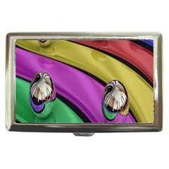 Balloons Colorful Rainbow Metal Cigarette Money Cases by Simbadda