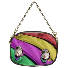 Balloons Colorful Rainbow Metal Chain Purses (two Sides)  by Simbadda