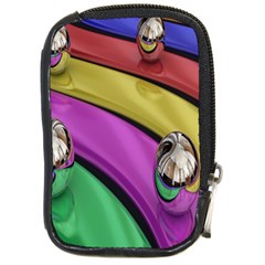 Balloons Colorful Rainbow Metal Compact Camera Cases by Simbadda