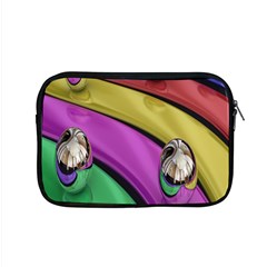 Balloons Colorful Rainbow Metal Apple Macbook Pro 15  Zipper Case by Simbadda