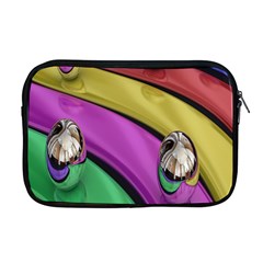 Balloons Colorful Rainbow Metal Apple Macbook Pro 17  Zipper Case