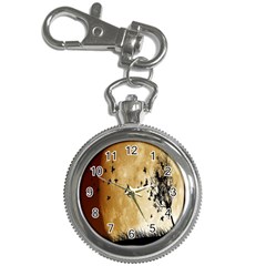 Birds Sky Planet Moon Shadow Key Chain Watches by Simbadda