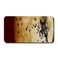 Birds Sky Planet Moon Shadow Medium Bar Mats by Simbadda