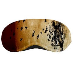 Birds Sky Planet Moon Shadow Sleeping Masks by Simbadda