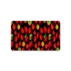 Berry Strawberry Many Magnet (name Card) by Simbadda