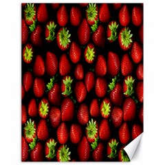 Berry Strawberry Many Canvas 18  X 24  