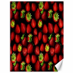 Berry Strawberry Many Canvas 36  X 48   by Simbadda