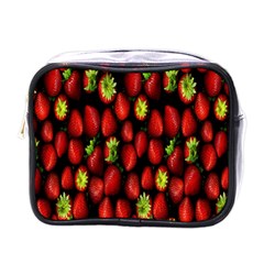 Berry Strawberry Many Mini Toiletries Bags by Simbadda