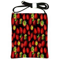 Berry Strawberry Many Shoulder Sling Bags by Simbadda