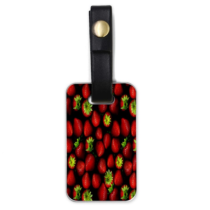 Berry Strawberry Many Luggage Tags (One Side) 