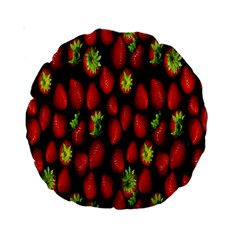 Berry Strawberry Many Standard 15  Premium Round Cushions by Simbadda