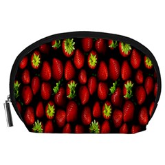 Berry Strawberry Many Accessory Pouches (large)  by Simbadda