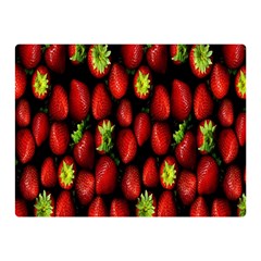 Berry Strawberry Many Double Sided Flano Blanket (mini)  by Simbadda