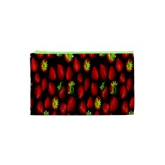 Berry Strawberry Many Cosmetic Bag (xs) by Simbadda