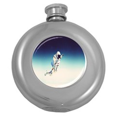 Astronaut Round Hip Flask (5 Oz) by Simbadda