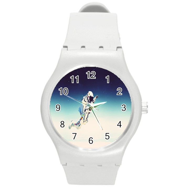 astronaut Round Plastic Sport Watch (M)