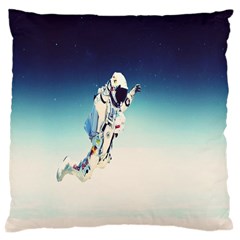 Astronaut Large Cushion Case (two Sides) by Simbadda