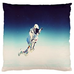 Astronaut Standard Flano Cushion Case (two Sides) by Simbadda