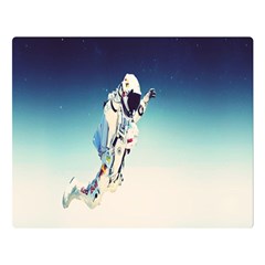 Astronaut Double Sided Flano Blanket (large)  by Simbadda