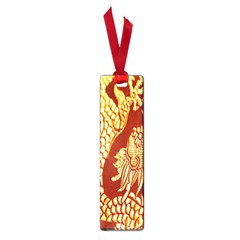 Fabric Pattern Dragon Embroidery Texture Small Book Marks by Simbadda