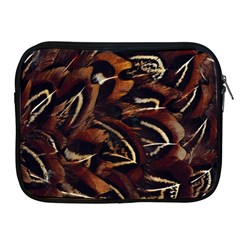 Feathers Bird Black Apple Ipad 2/3/4 Zipper Cases by Simbadda