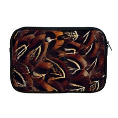 Feathers Bird Black Apple Macbook Pro 17  Zipper Case