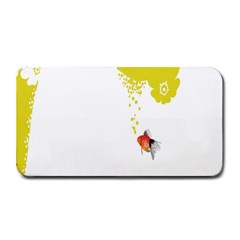 Fish Underwater Yellow White Medium Bar Mats by Simbadda