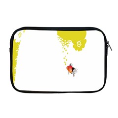 Fish Underwater Yellow White Apple Macbook Pro 17  Zipper Case