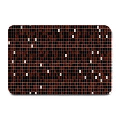 Cubes Small Background Plate Mats by Simbadda