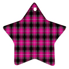 Cell Background Pink Surface Star Ornament (two Sides) by Simbadda