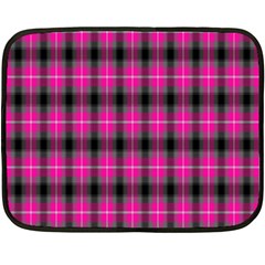 Cell Background Pink Surface Fleece Blanket (mini) by Simbadda