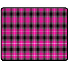 Cell Background Pink Surface Fleece Blanket (medium)  by Simbadda