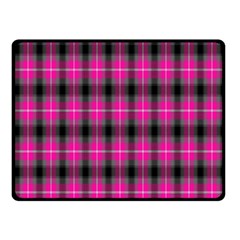 Cell Background Pink Surface Fleece Blanket (small) by Simbadda