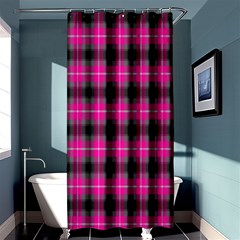 Cell Background Pink Surface Shower Curtain 36  X 72  (stall)  by Simbadda