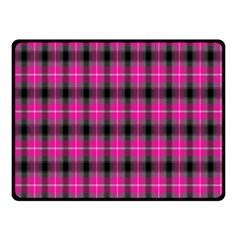 Cell Background Pink Surface Double Sided Fleece Blanket (small)  by Simbadda