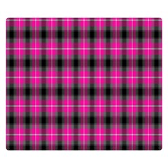 Cell Background Pink Surface Double Sided Flano Blanket (small)  by Simbadda