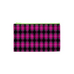 Cell Background Pink Surface Cosmetic Bag (xs) by Simbadda