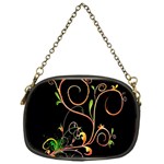 Flowers Neon Color Chain Purses (One Side)  Front