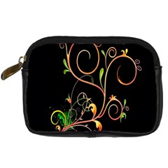 Flowers Neon Color Digital Camera Cases