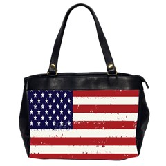 Flag United States United States Of America Stripes Red White Office Handbags (2 Sides)  by Simbadda