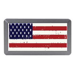 Flag United States United States Of America Stripes Red White Memory Card Reader (mini) by Simbadda