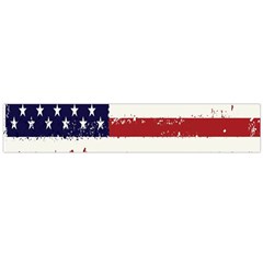 Flag United States United States Of America Stripes Red White Flano Scarf (large) by Simbadda