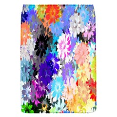 Flowers Colorful Drawing Oil Flap Covers (s)  by Simbadda