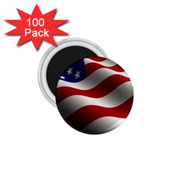 Flag United States Stars Stripes Symbol 1 75  Magnets (100 Pack)  by Simbadda